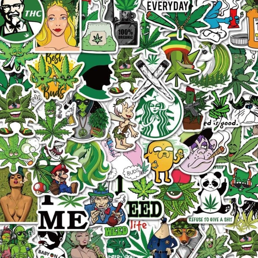 Stickers Cannabis Stickers Mania