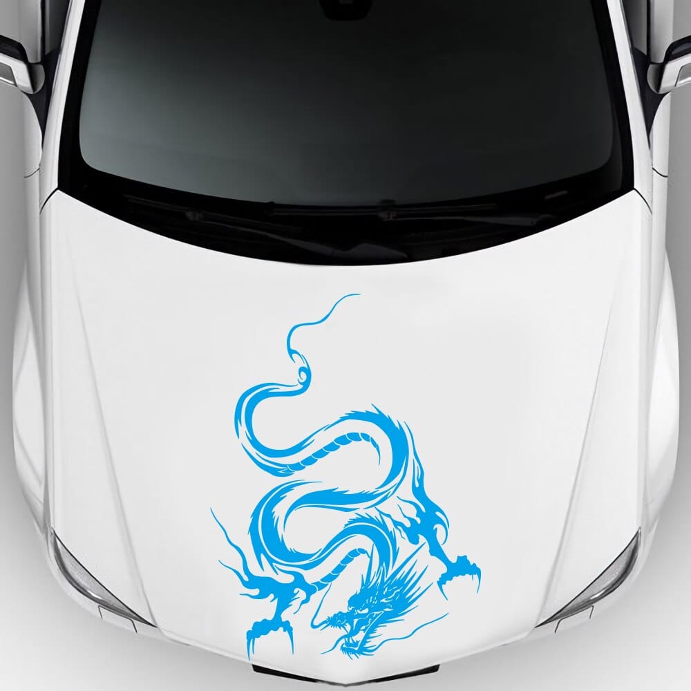 Stickers Capot Voiture Dragon Stickers Mania