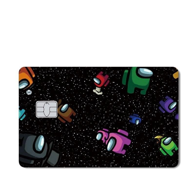 Stickers Carte Bancaire Among Us Stickers Mania