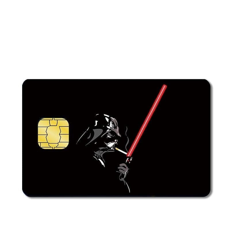 Stickers Carte Bancaire Dark Vador Stickers Mania