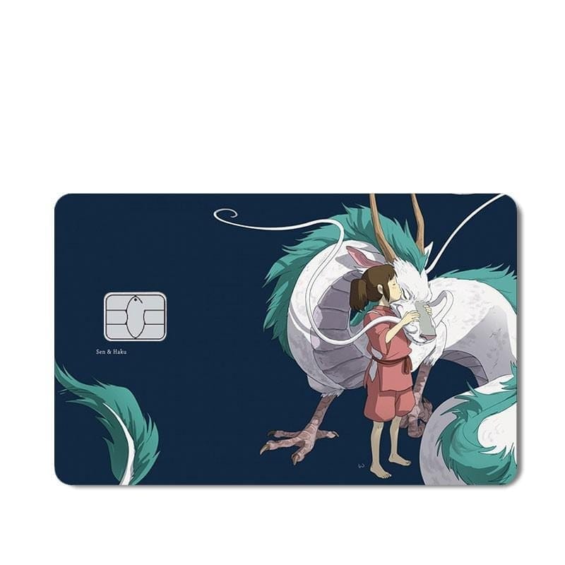 Stickers Carte Bancaire Voyage de Chihiro Stickers Mania
