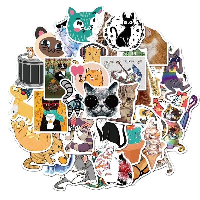 Stickers Chats Mignons Stickers Mania