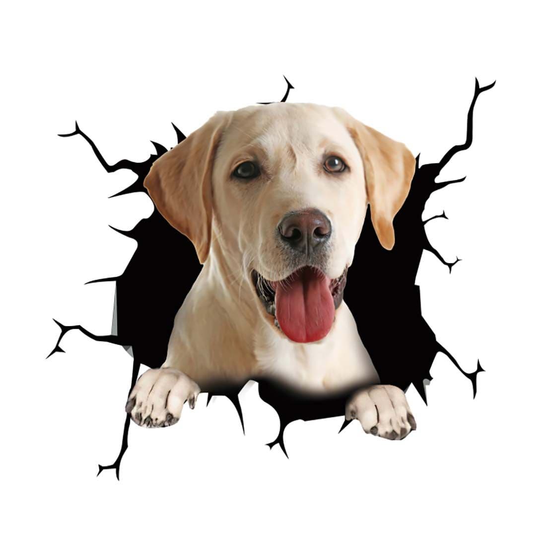Stickers Chien Voiture 8 Stickers Mania