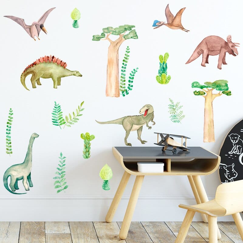 Stickers Dinosaures Chambre Bébé Stickers Mania