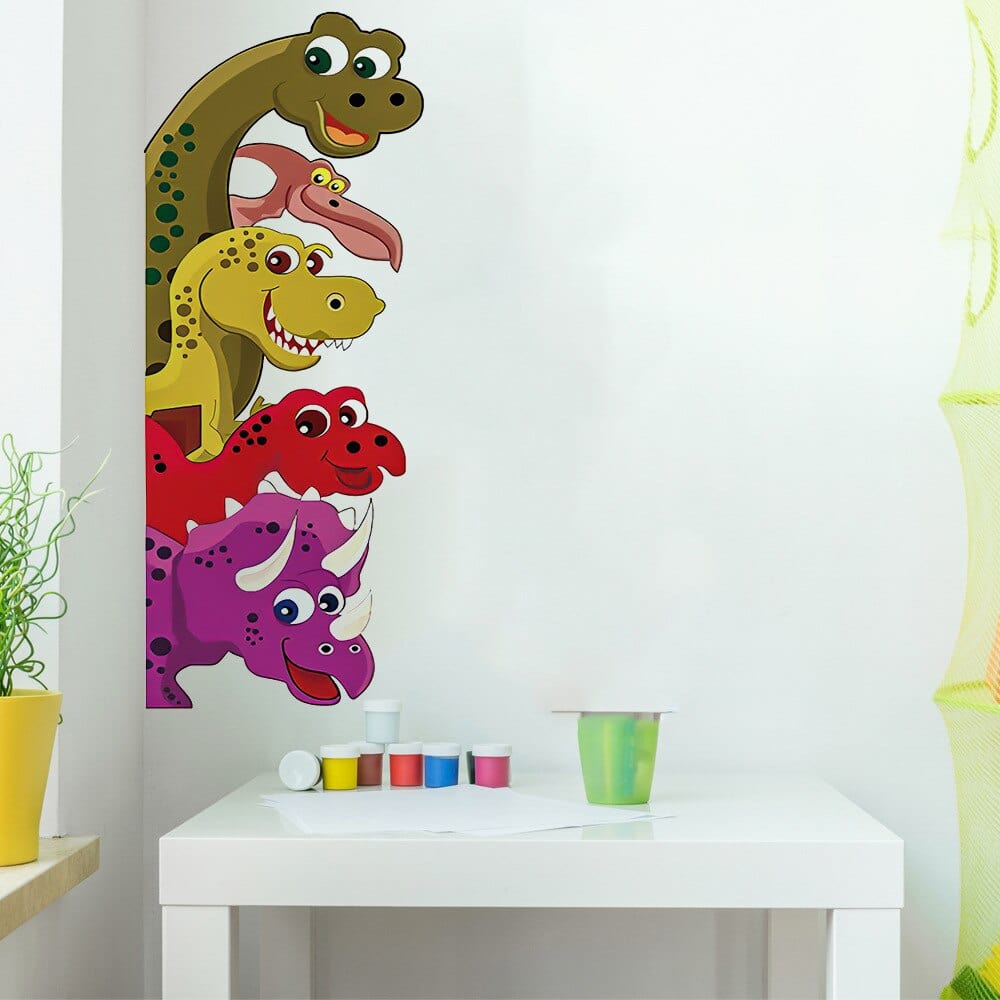 Stickers Dinosaures pour Porte Stickers Mania