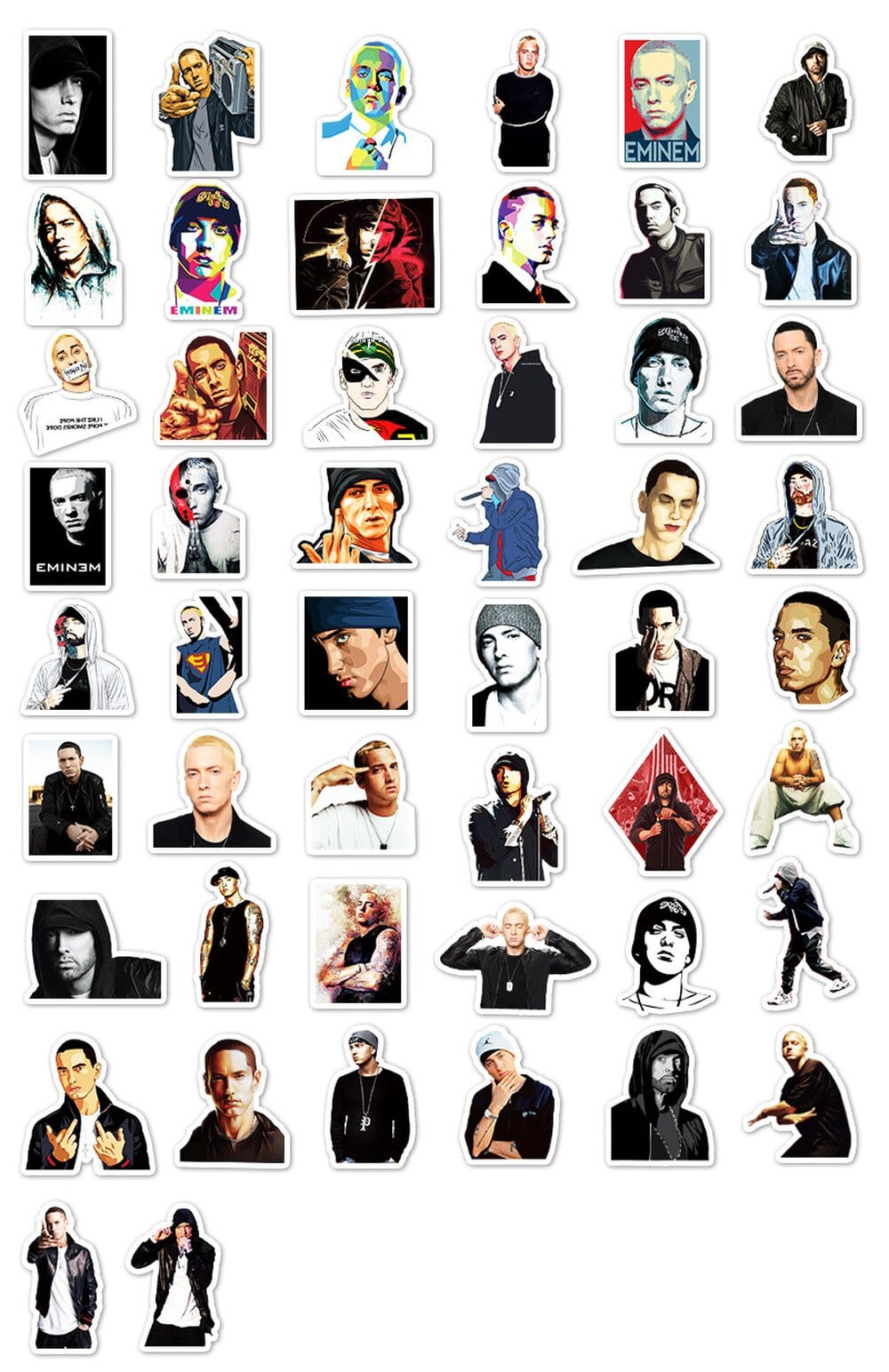 Stickers Eminem Stickers Mania