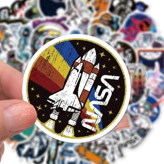 Stickers Espace<br> NASA (50 pcs) Stickers Mania