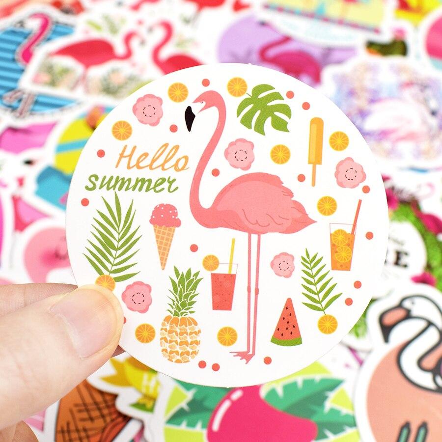 Stickers Flamant Rose Stickers Mania