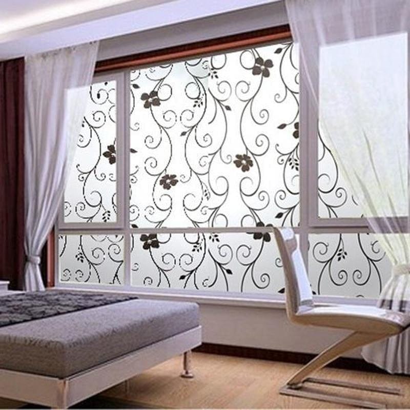Stickers Fleurs pour Fenetres Stickers Mania