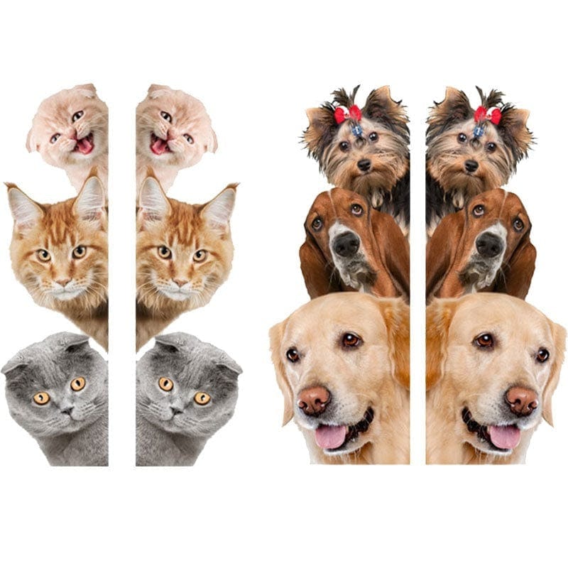 Stickers Frigo Chien et Chat Stickers Mania