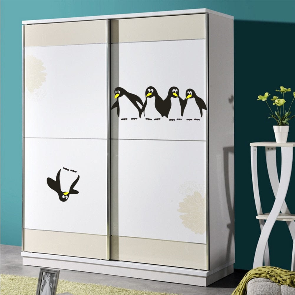 Stickers Frigo Pingouin Stickers Mania