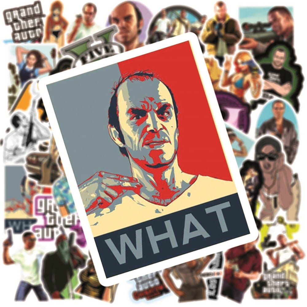 Stickers GTA 5 Stickers Mania
