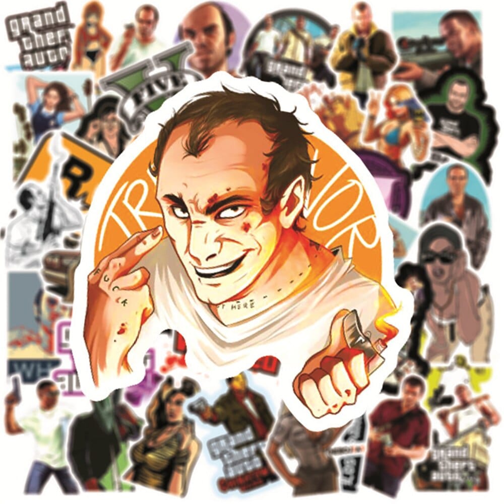 Stickers GTA 5 Stickers Mania