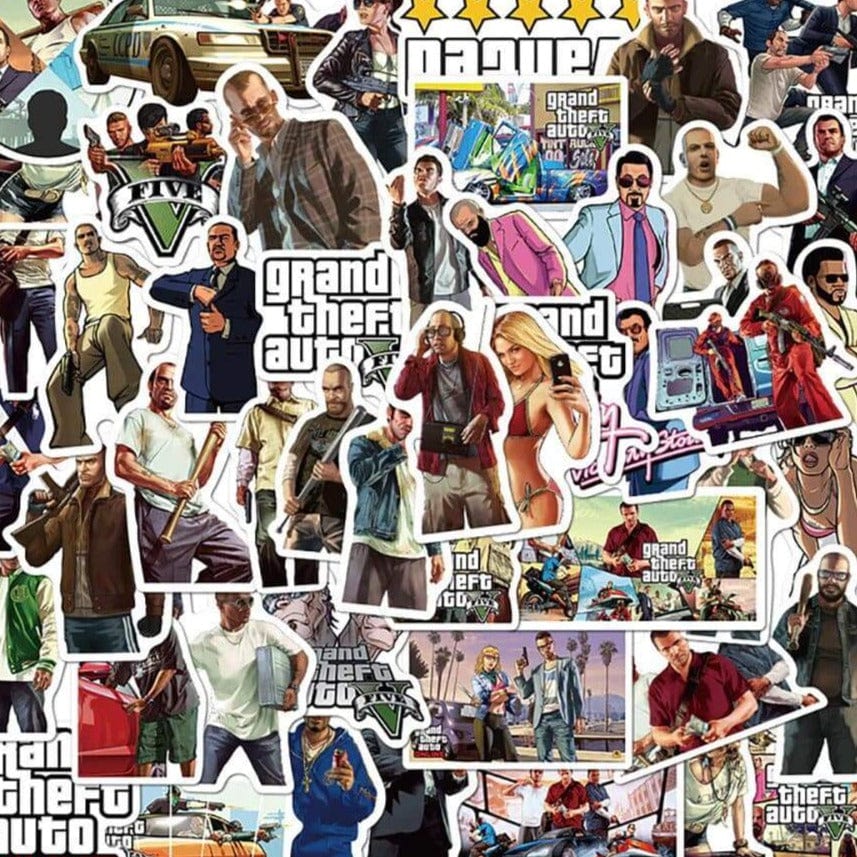 Stickers GTA Stickers Mania