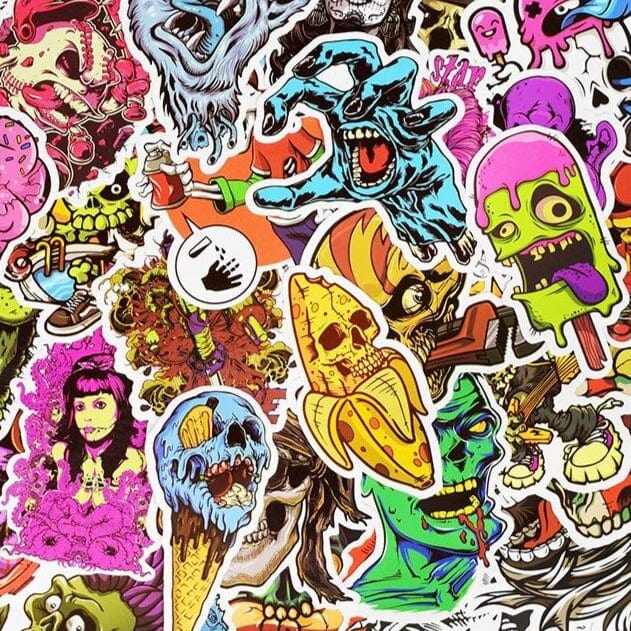 Stickers Horreur Stickers Mania