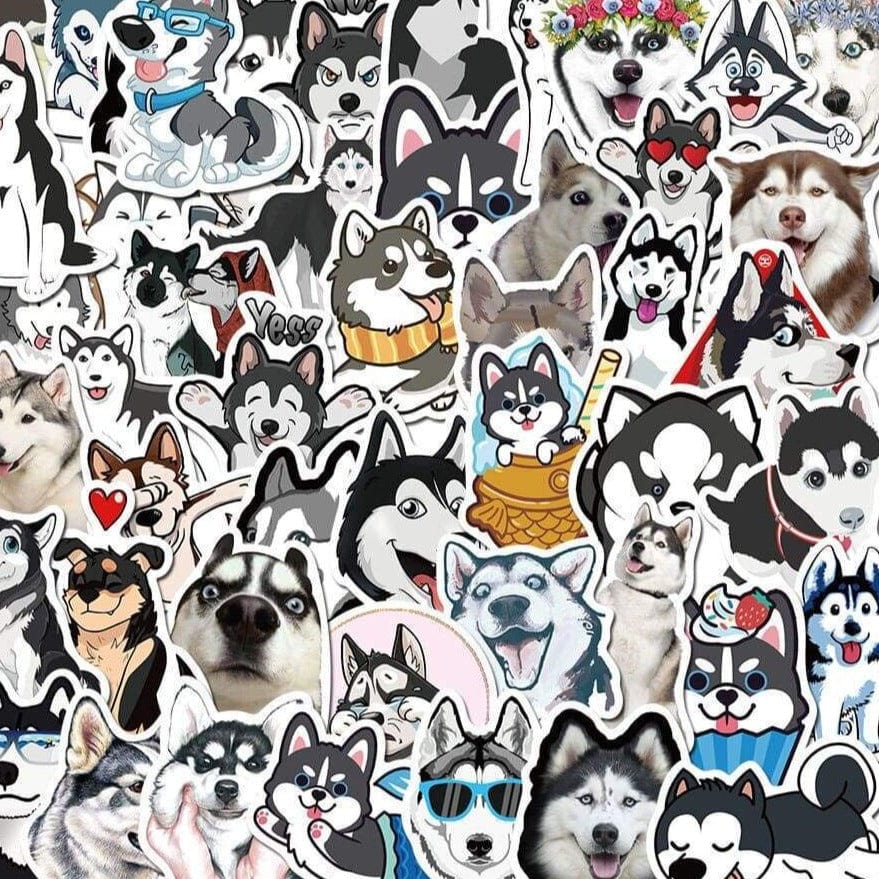Stickers Husky Stickers Mania
