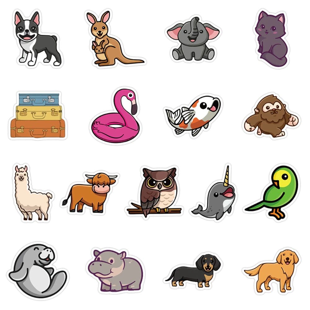 Stickers Kawaii Animaux Stickers Mania
