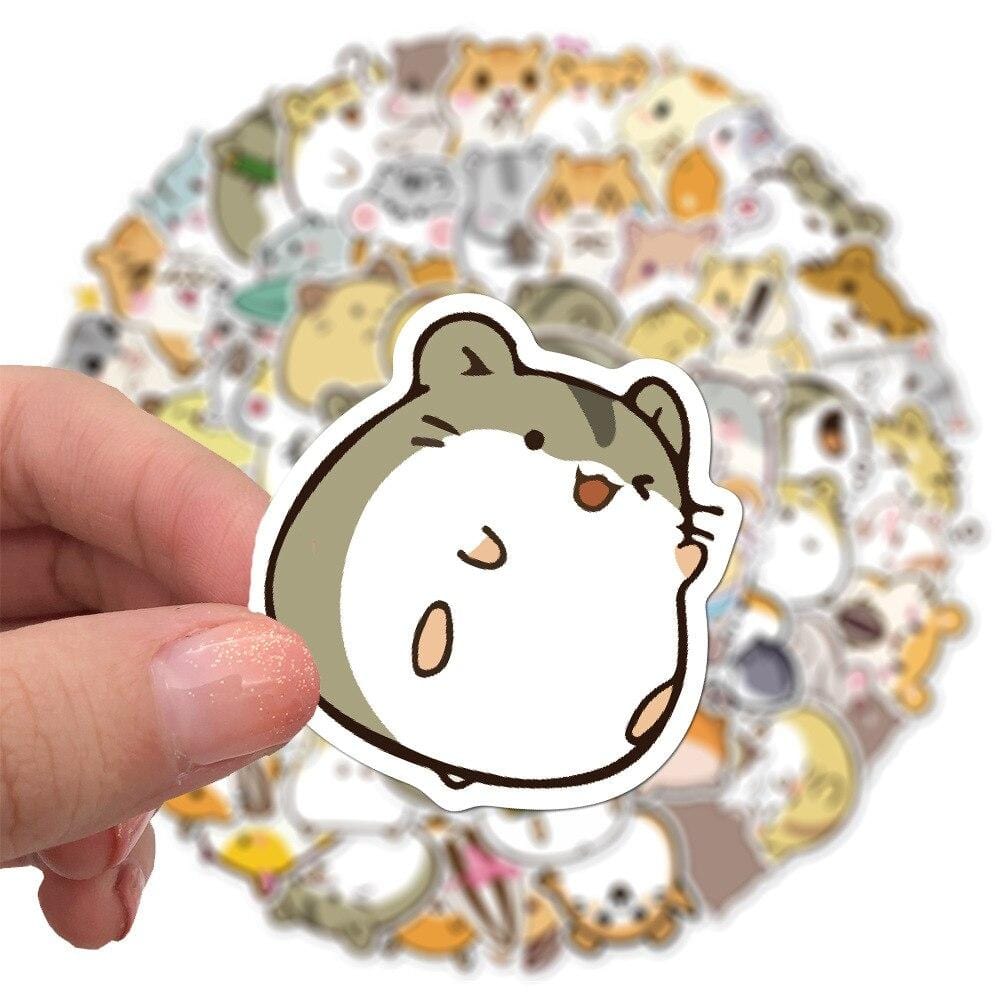 Stickers Kawaii Hamsters Stickers Mania