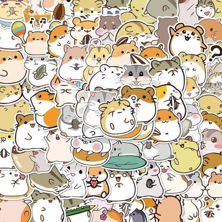 Stickers Kawaii Hamsters Stickers Mania