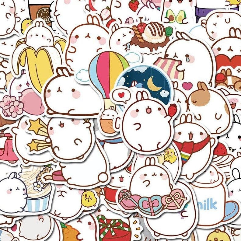 Stickers Kawaii Lapin Stickers Mania