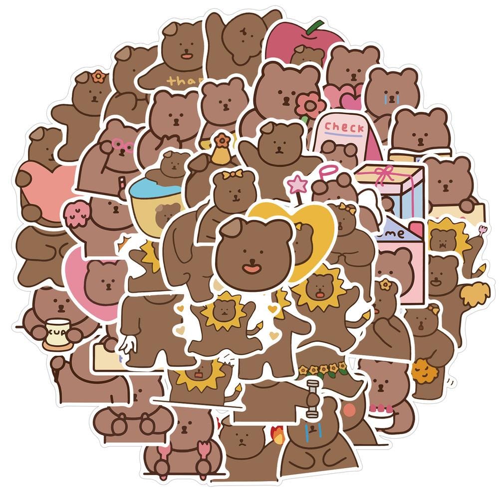 Stickers Kawaii Oursons Stickers Mania
