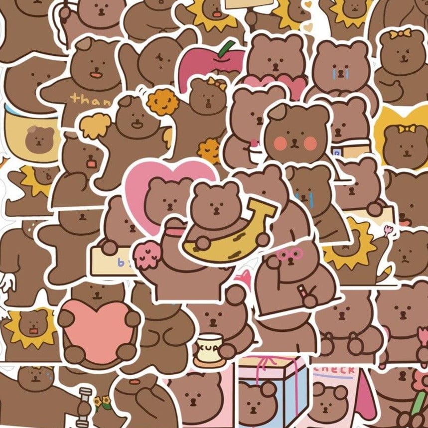 Stickers Kawaii Oursons Stickers Mania