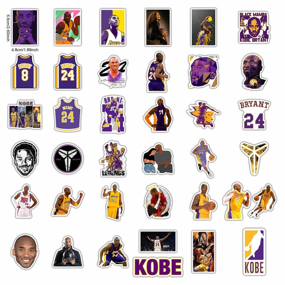 Stickers Kobe Bryant Stickers Mania