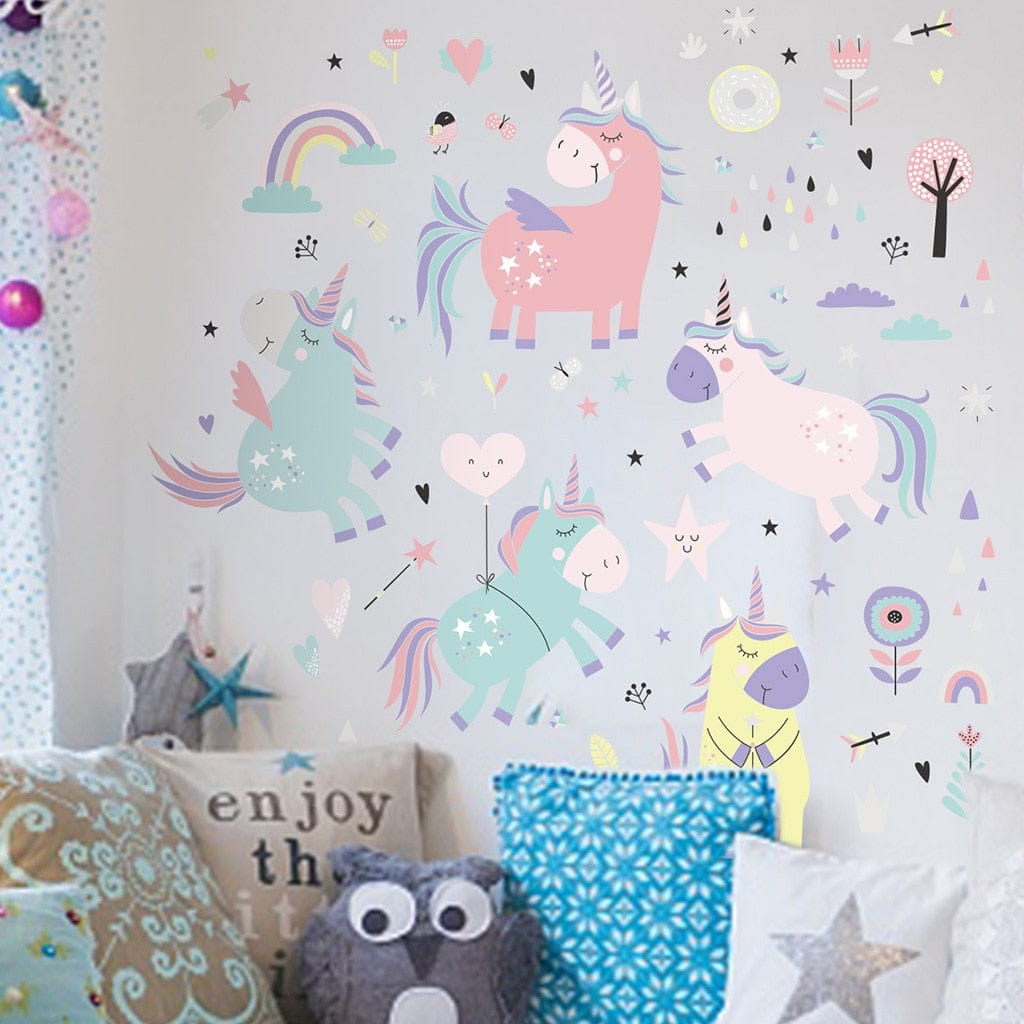 Stickers Licorne XXL Stickers Mania