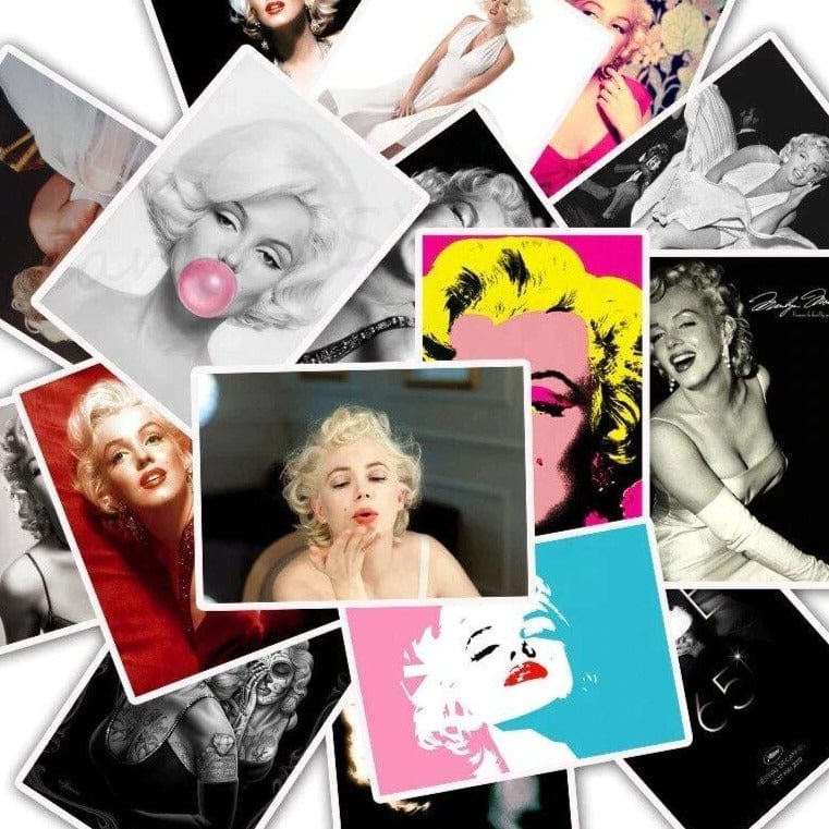 Stickers Marilyn Monroe (Pack de 25) Stickers Mania