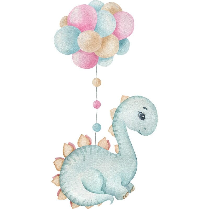 Stickers Muraux Chambre Fille Dinosaures 2 Stickers Mania