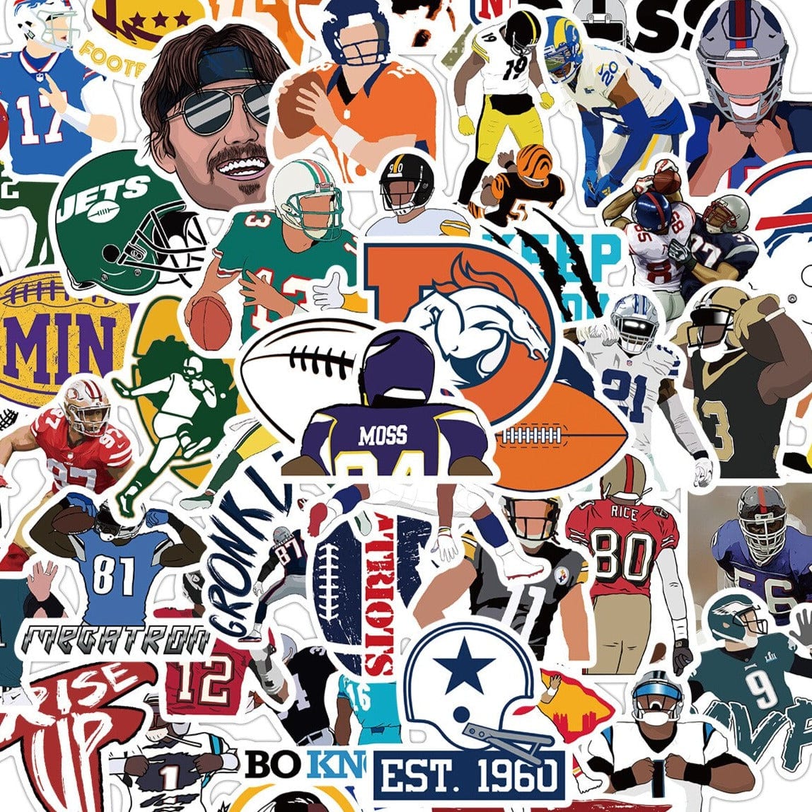 Stickers National Football League Stickers Mania