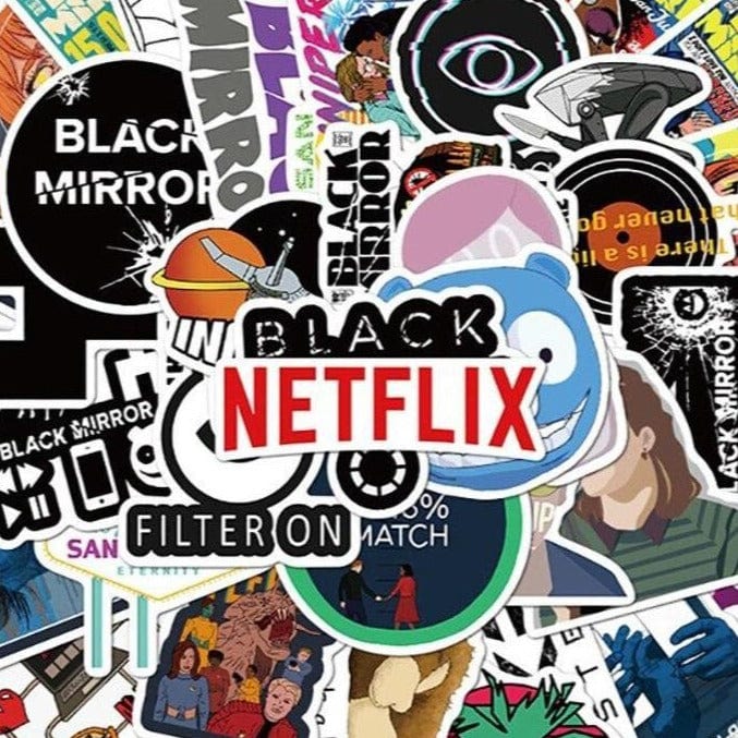 Stickers Netflix Black Mirror Stickers Mania