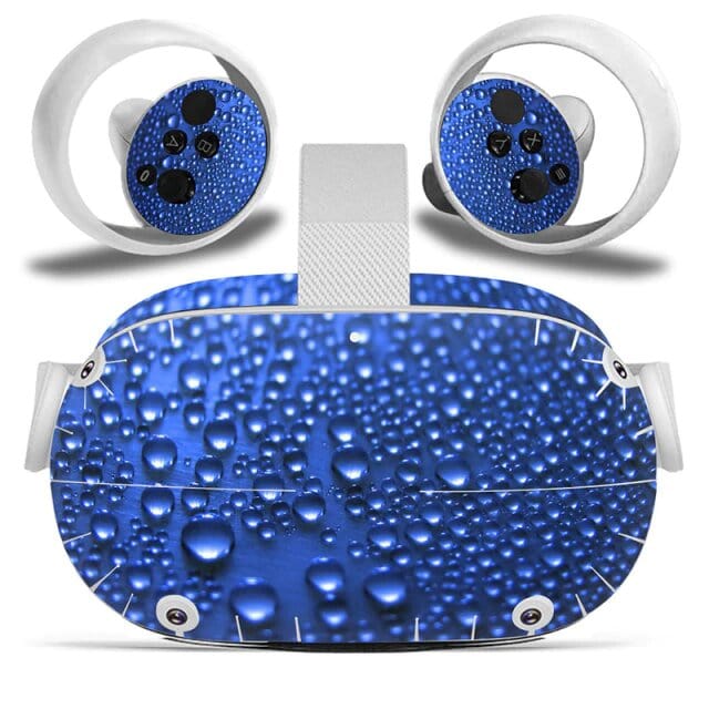 Stickers Oculus Quest 2 Gouttes d'eau Stickers Mania