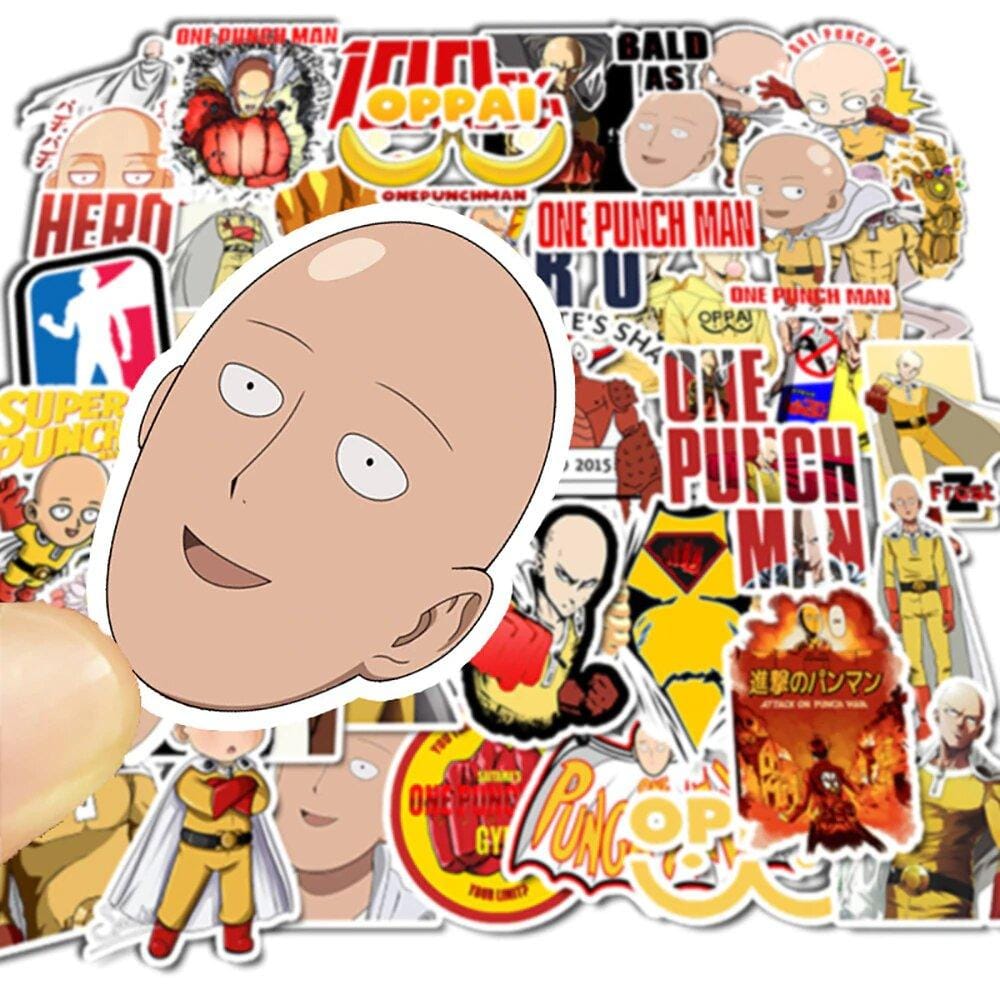 Stickers One Punch Man Stickers Mania