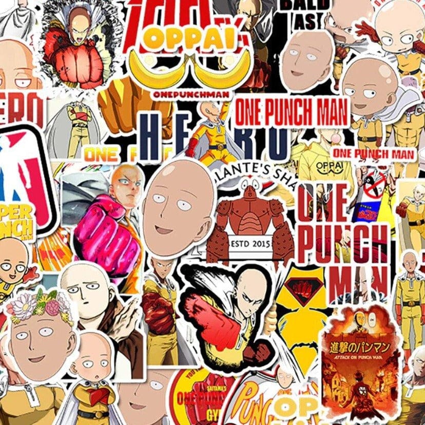 Stickers One Punch Man Stickers Mania