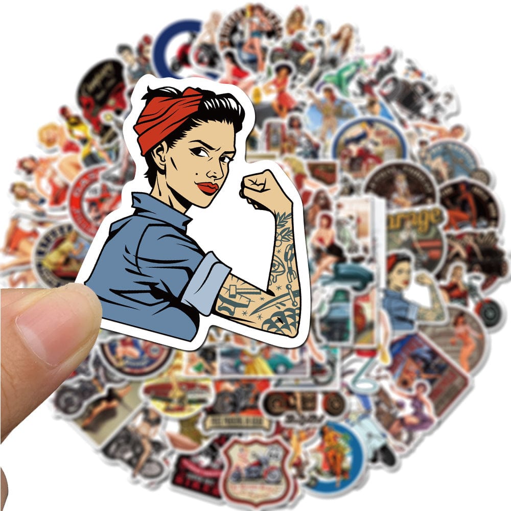 Stickers Pin Up Stickers Mania