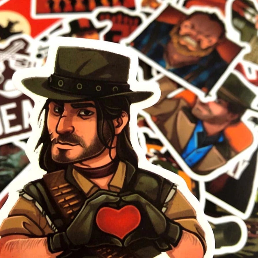 Stickers Red Dead Redemption 2 Stickers Mania