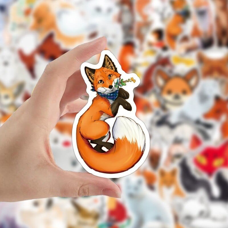 Stickers Renard Stickers Mania