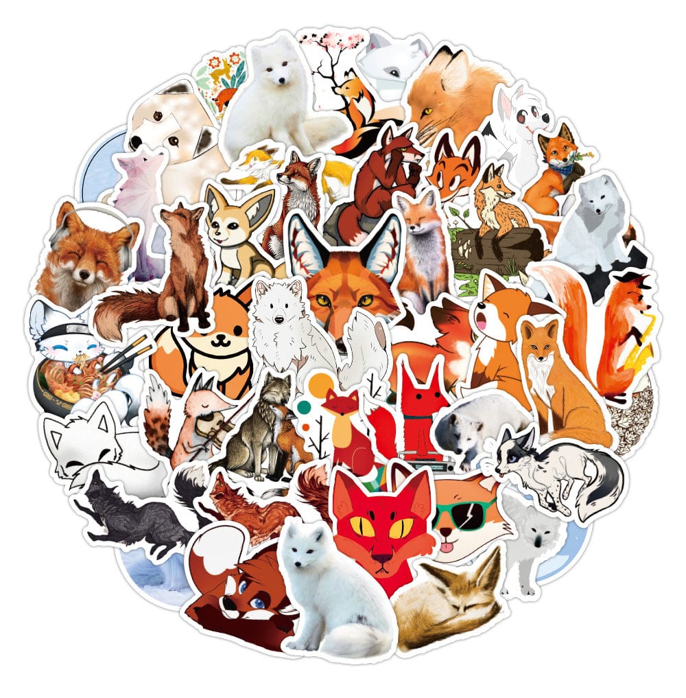 Stickers Renard Stickers Mania