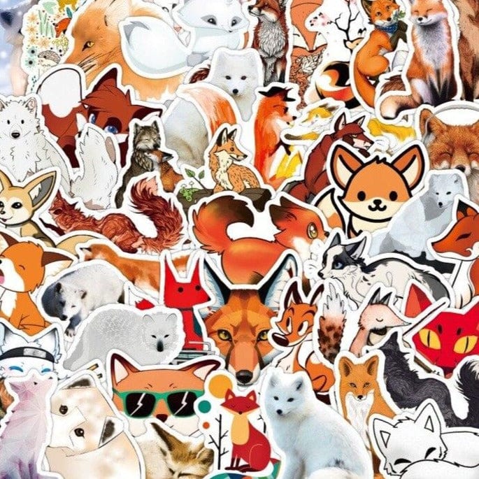Stickers Renard Stickers Mania