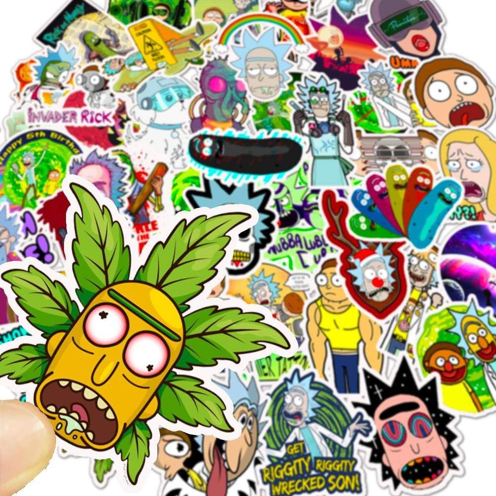 Stickers Rick et Morty Stickers Mania