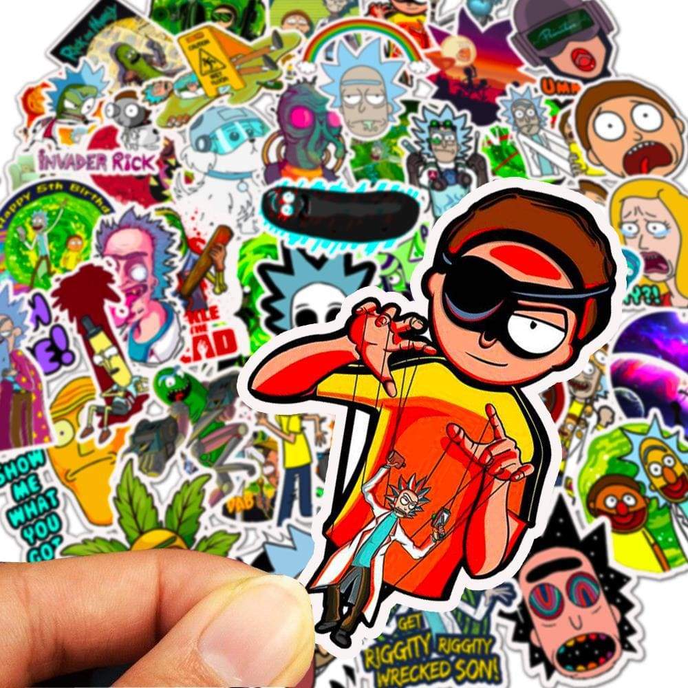 Stickers Rick et Morty Stickers Mania