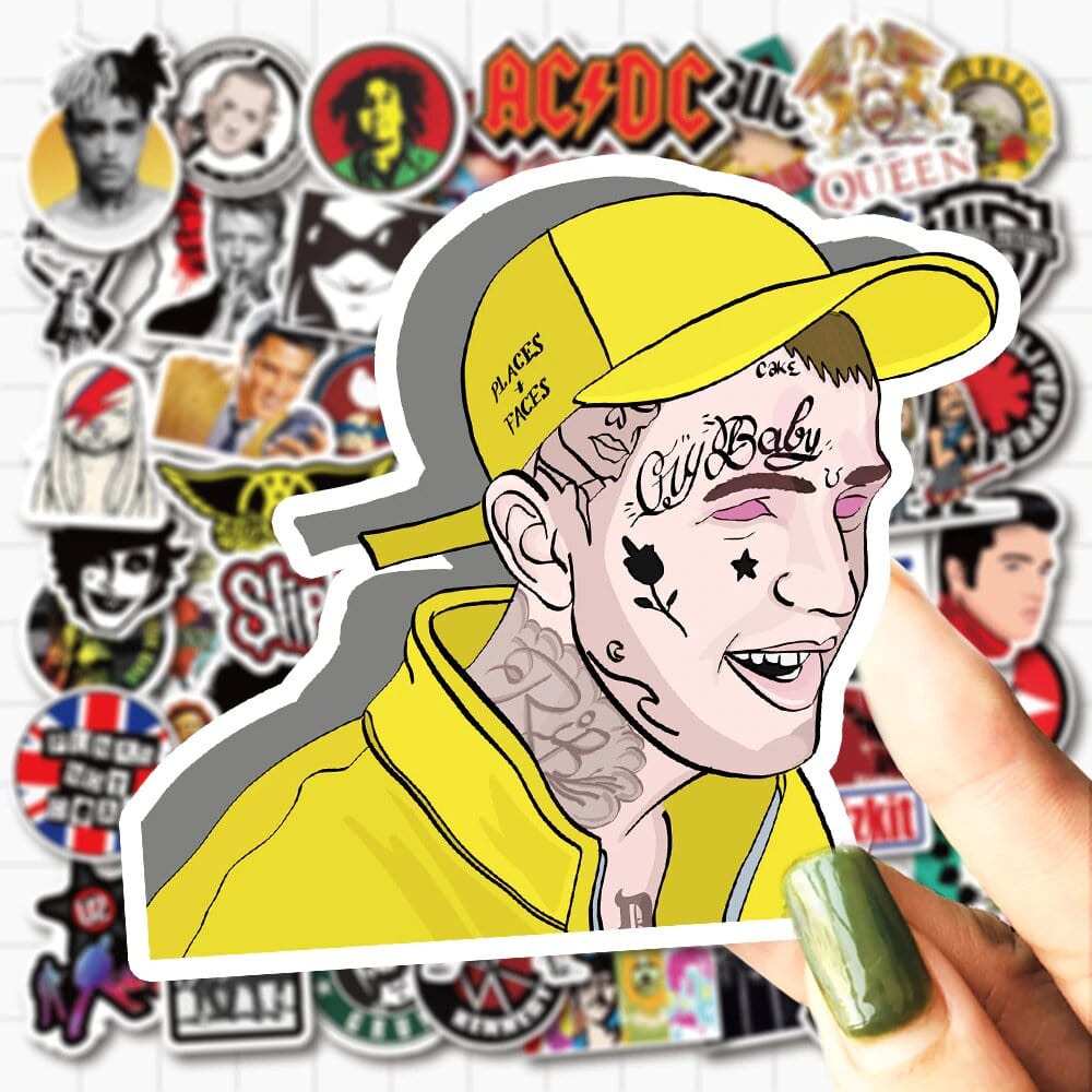 Stickers Rock Band Stickers Mania