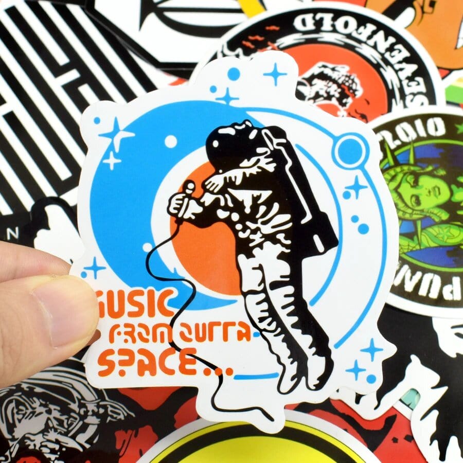 Stickers Rock Brillant Stickers Mania