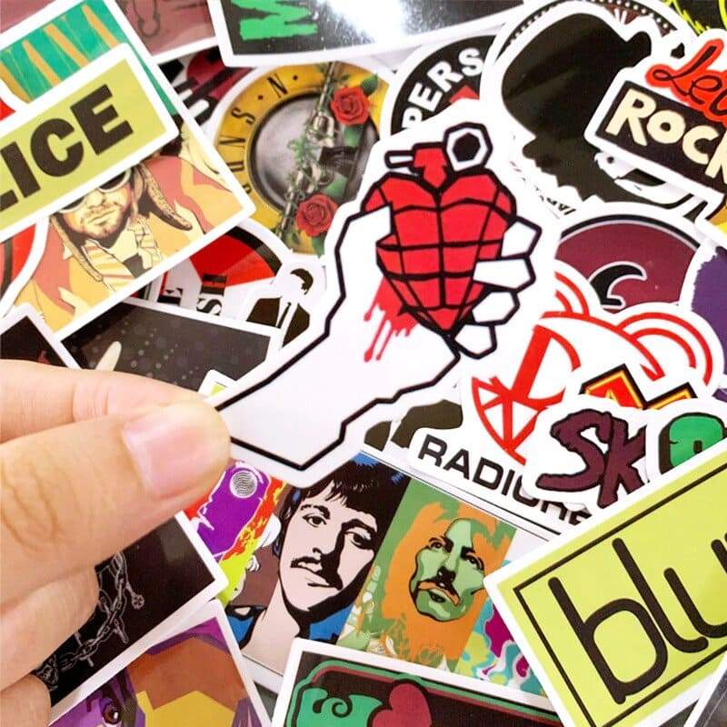 Stickers Rock Stickers Mania