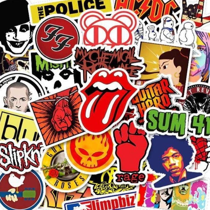 Stickers Rock Stickers Mania
