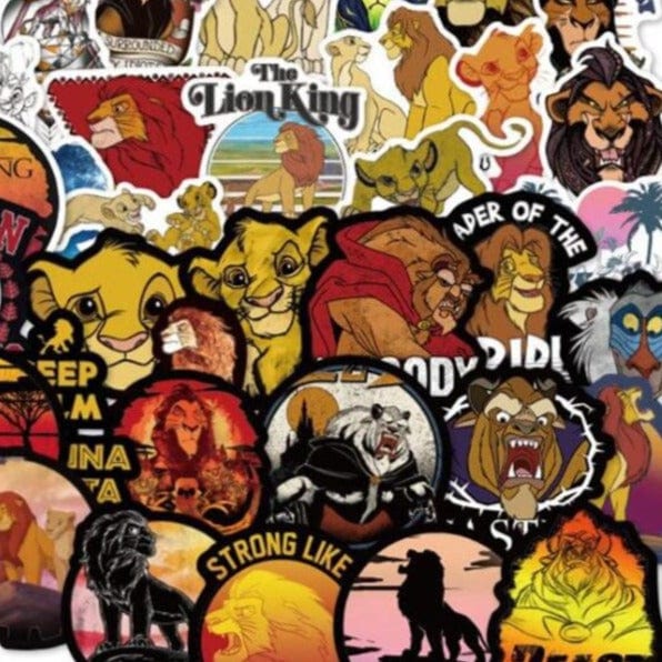 Stickers Roi Lion Stickers Mania