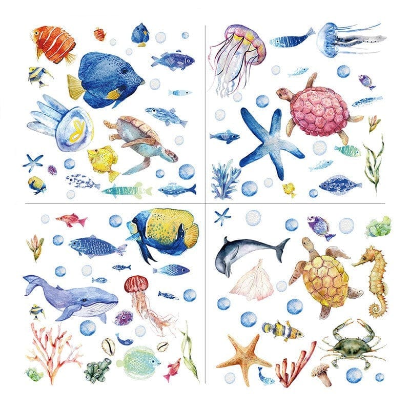 Stickers Salle de Bain Océan Stickers Mania