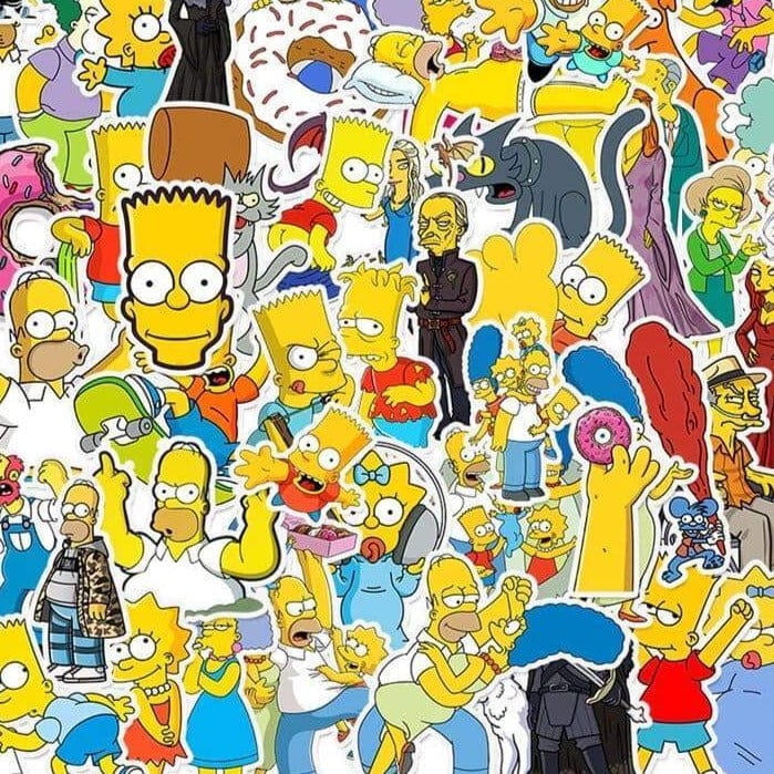 Stickers Simpsons Stickers Mania