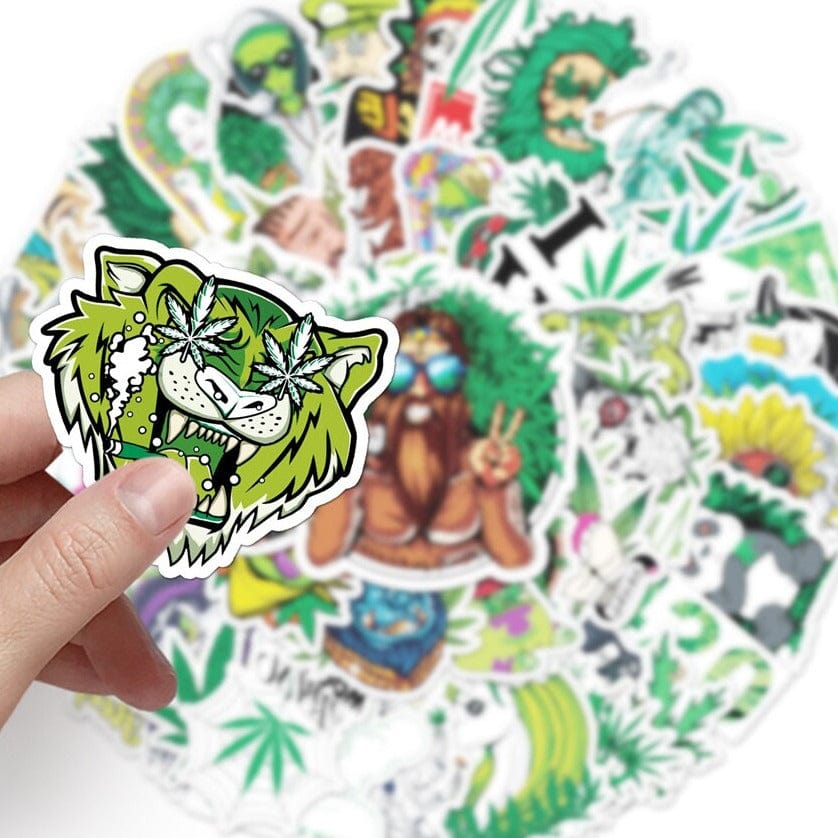 Stickers Skate<br> 420 (50 pcs) Stickers Mania
